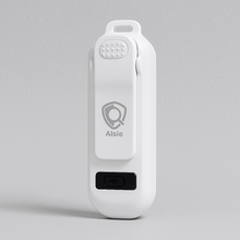 Alsie Alarm, Sleutelhanger met Led-verlichting Wit